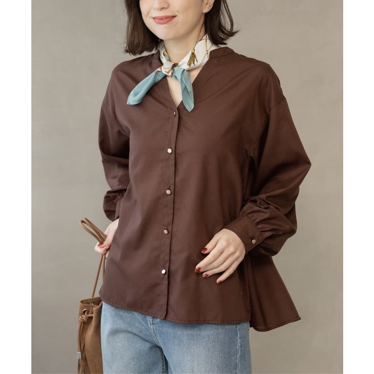 前あき後ろフレアブラウス | OPAQUE.CLIP | 詳細画像30 