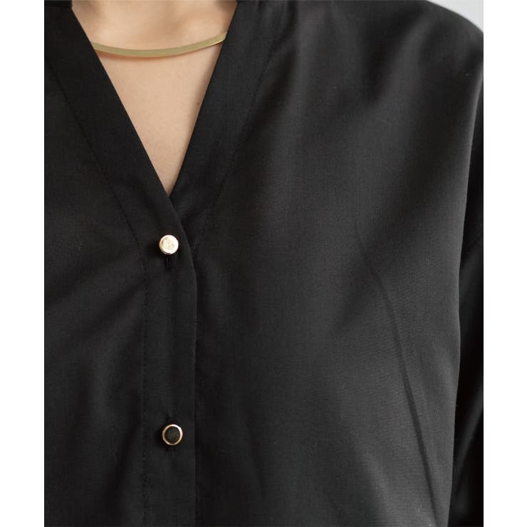 前あき後ろフレアブラウス | OPAQUE.CLIP | 詳細画像36 