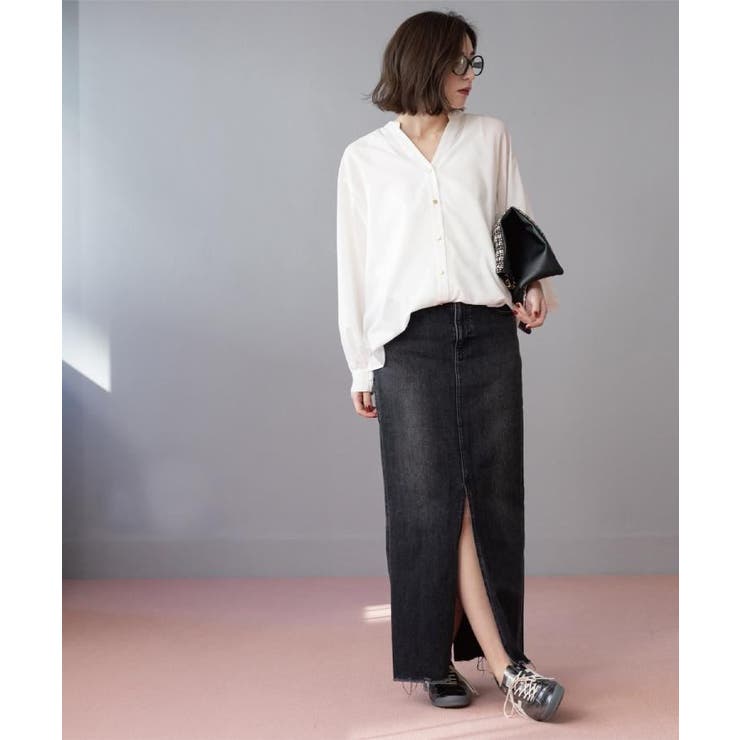 前あき後ろフレアブラウス | OPAQUE.CLIP | 詳細画像24 