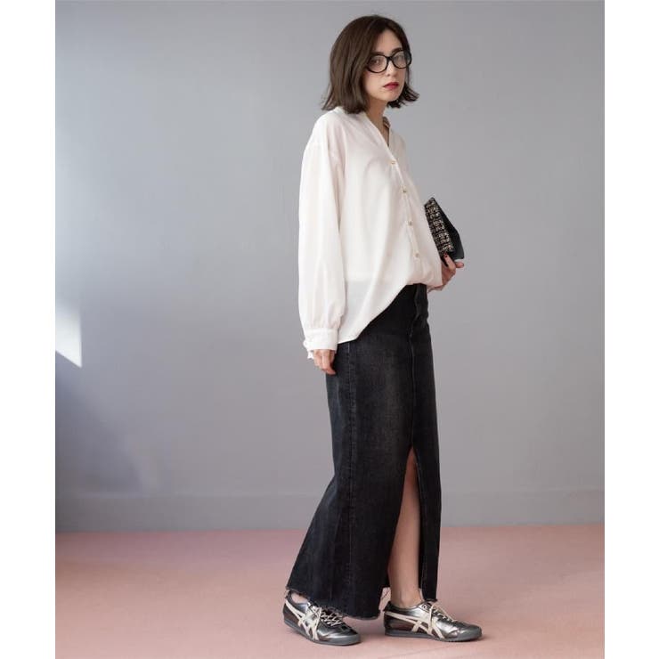 前あき後ろフレアブラウス | OPAQUE.CLIP | 詳細画像25 