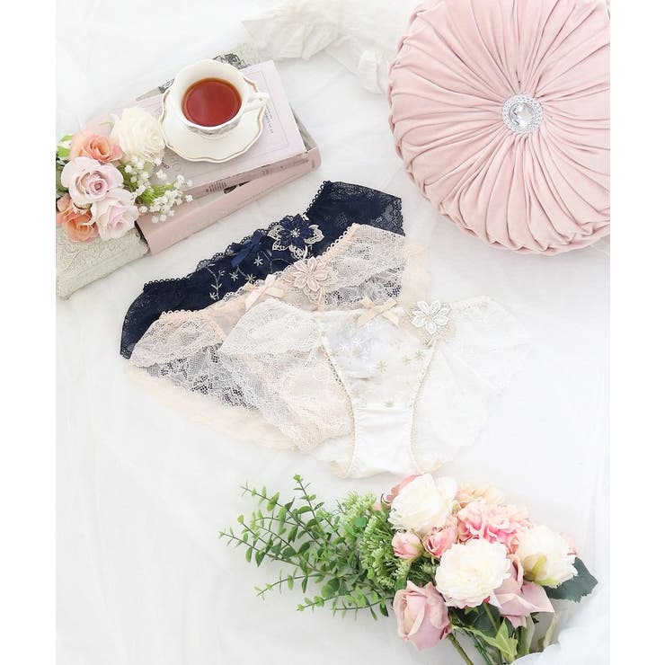 リュシル レースショーツ | Risa Magli | 詳細画像1 