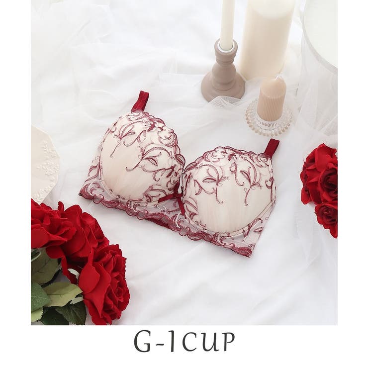 ボルドー(064) | アリアナ ブラジャー | Risa Magli