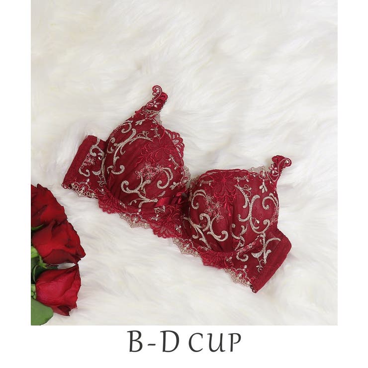 レッド(060) | シュトレン ブラジャー | Risa Magli