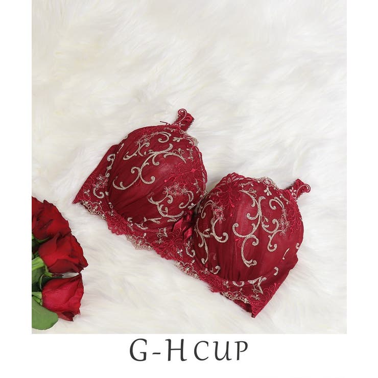 レッド(060) | シュトレン ブラジャー | Risa Magli