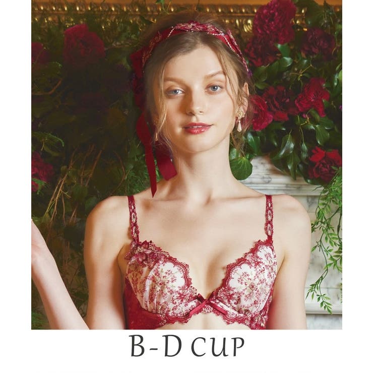 レッド(060) | ファビエンヌ ブラジャー | Risa Magli