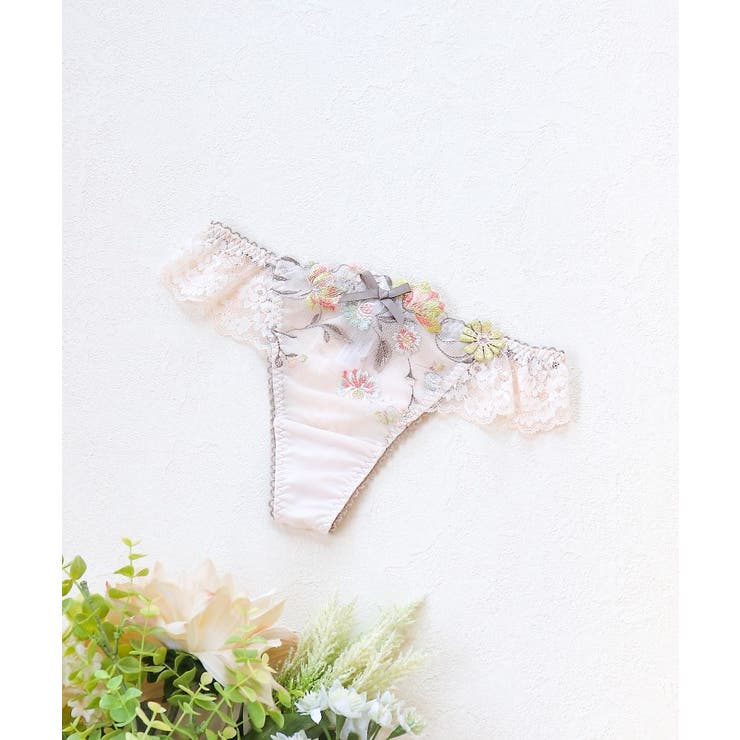 オレンジ(065) | レンヌ Tバックショーツ | Risa Magli