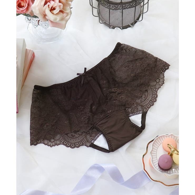 ブラウン(040) | アマイア サニタリーショーツ | Risa Magli