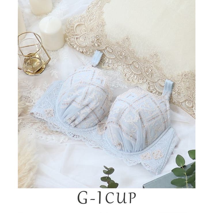 ブルー(090) | クリスチアーヌ ブラジャー | Risa Magli