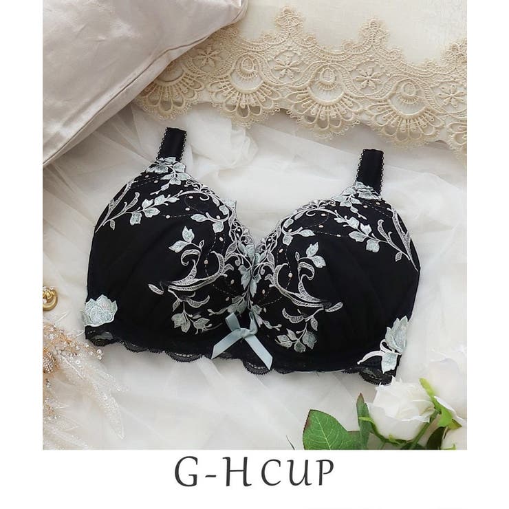 ブラック(019) | アナベル ブラジャー | Risa Magli