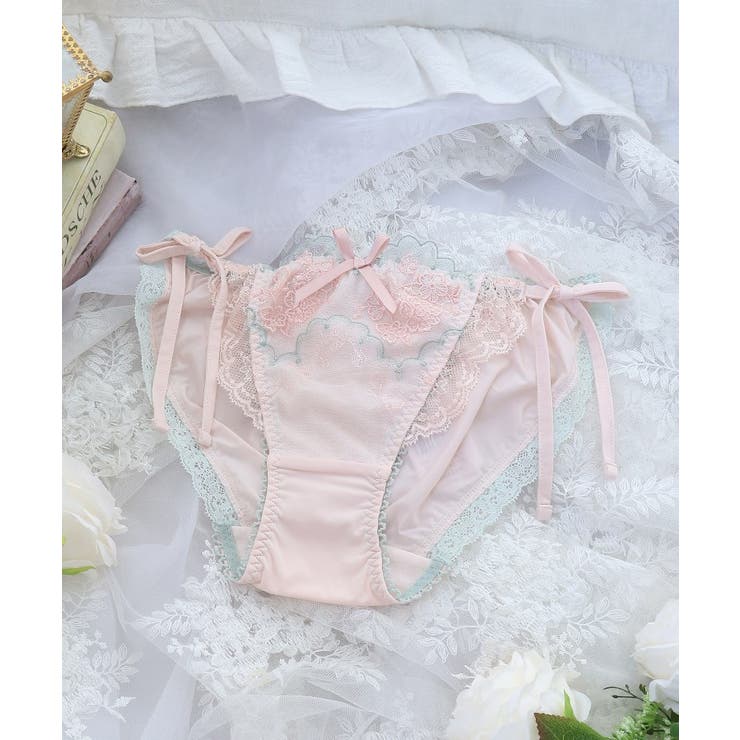 ピンク(070) | エステラ リボンショーツ | Risa Magli