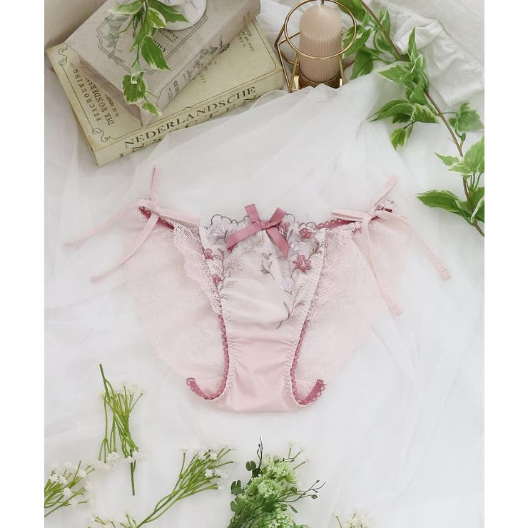 ピンク(070) | リュカ リボンショーツ | Risa Magli