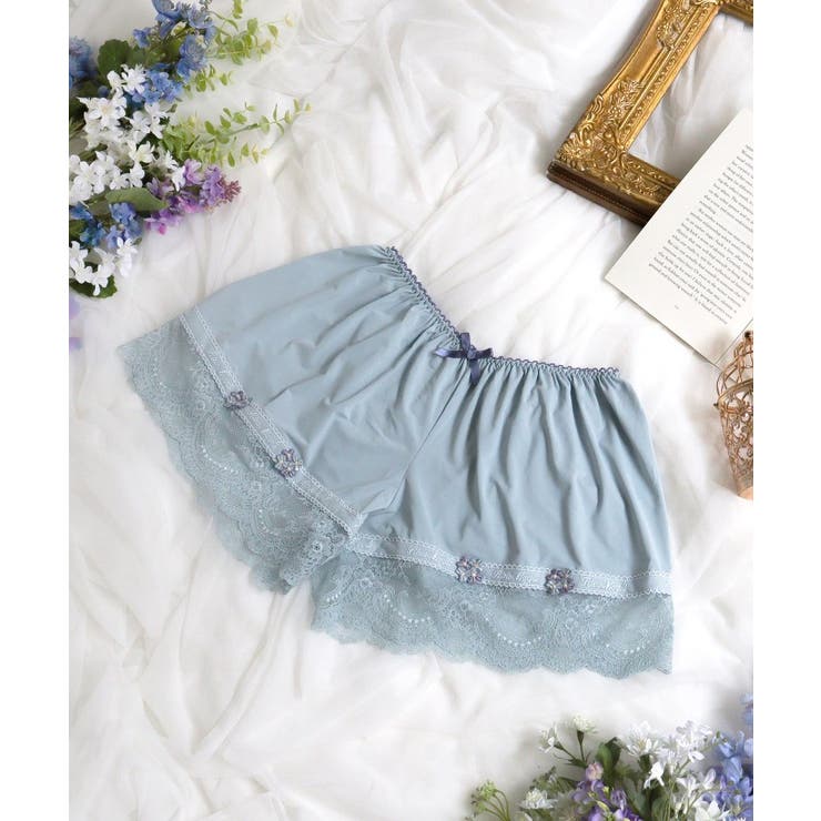 ブルー(092) | クラーラ タップパンツ | Risa Magli