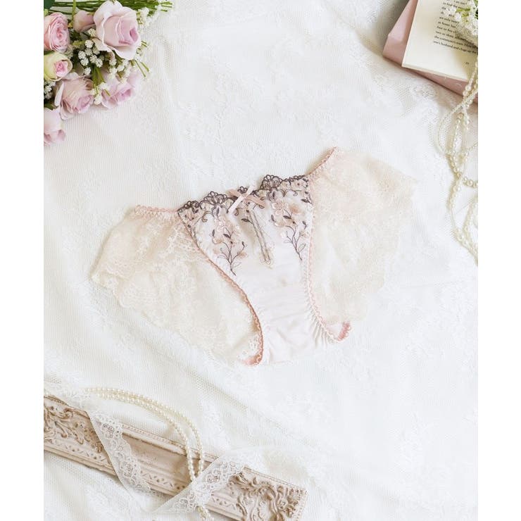 ピンク(071) | カイリー レースショーツ | Risa Magli