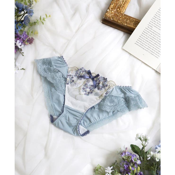 ブルー(092) | クラーラ フレアショーツ | Risa Magli