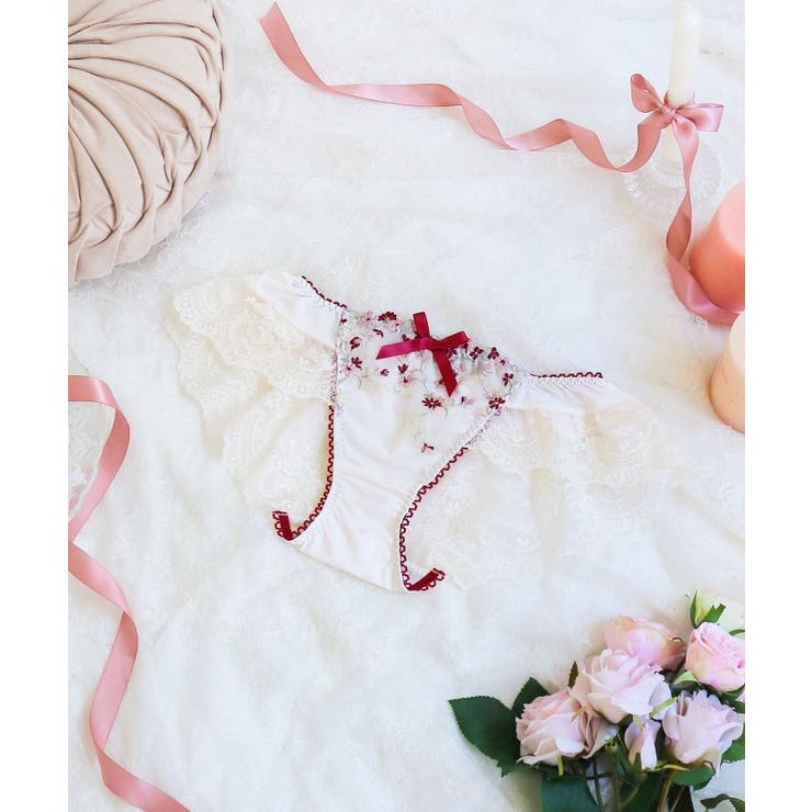 レッド(061) | ティナ フレアショーツ | Risa Magli