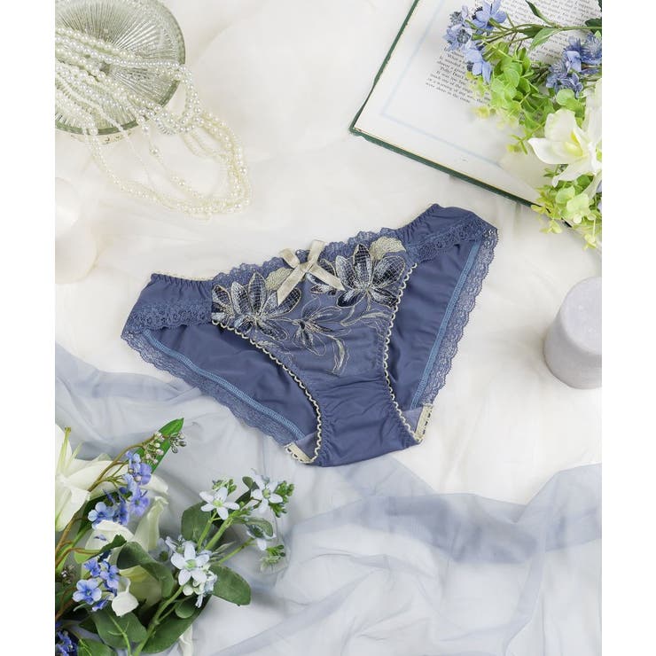 ブルー(092) | イレーナ ノーマルショーツ | Risa Magli