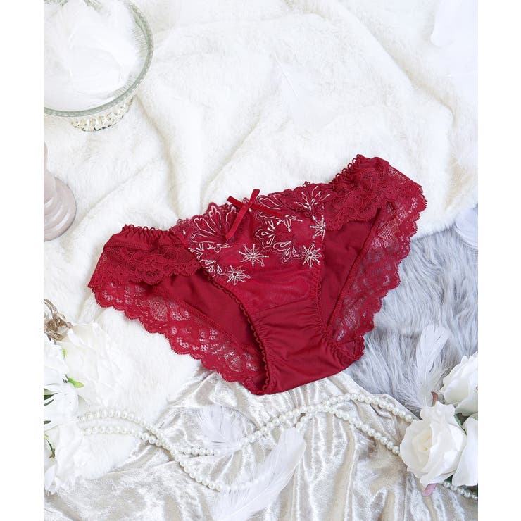 レッド(061) | カロリーネ ノーマルショーツ | Risa Magli