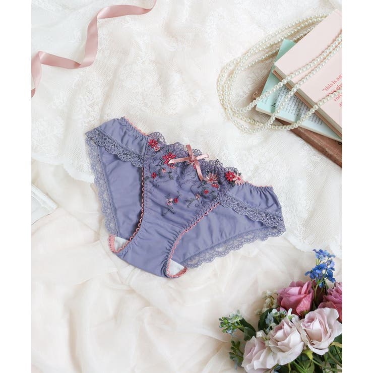 パープル(083) | フィオナ ノーマルショーツ | Risa Magli