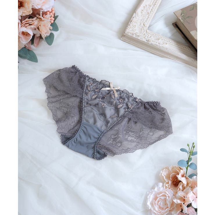 グレー(012) | ボーナ レースショーツ | Risa Magli