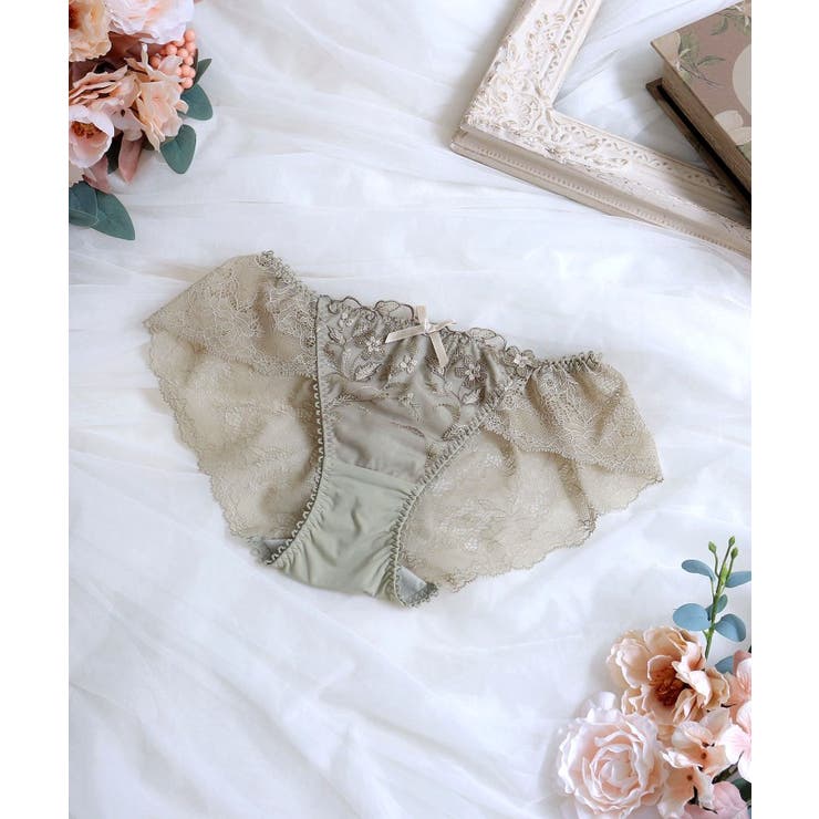 カーキ(027) | ボーナ レースショーツ | Risa Magli