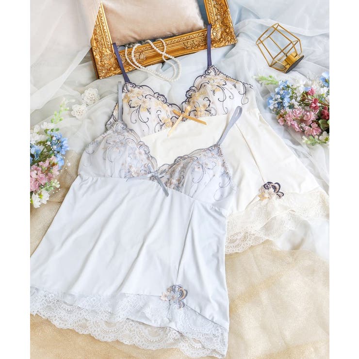 アイシャ カップ付キャミソール | Risa Magli | 詳細画像1 