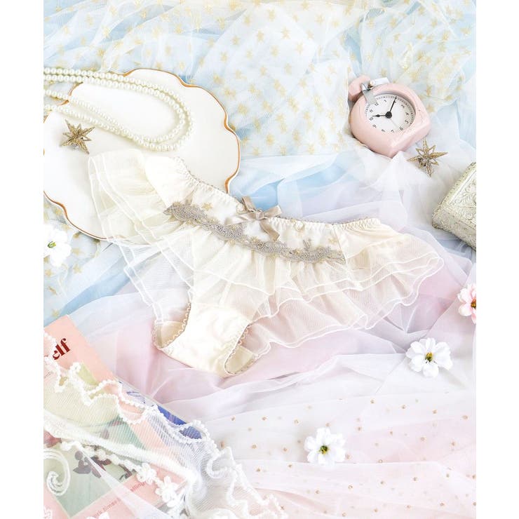 アイボリー(004) | ホリー フレアショーツ | Risa Magli