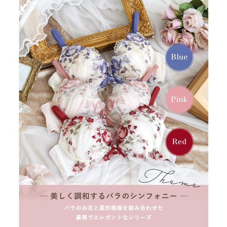 サリー ブラジャー （D-F） ＜V Make Type＞ | Risa Magli | 詳細画像1 