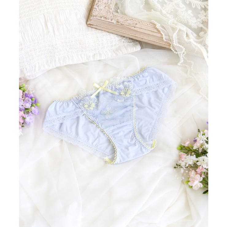 サックスブルー(090) | ヘイリー ノーマルショーツ | Risa Magli