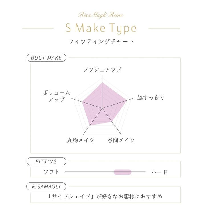 リピネ ブラジャー （D-F） ＜S Make Type＞ | Risa Magli | 詳細画像18 