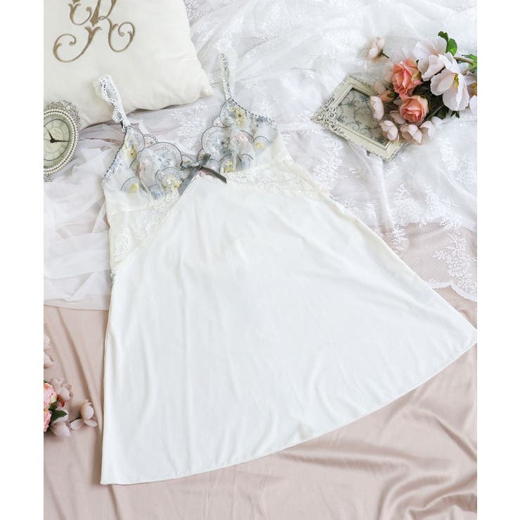 アイボリー(004) | フェリーチェ スリップ | Risa Magli