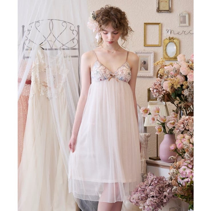 フェリーチェ カップ付マキシワンピース | Risa Magli | 詳細画像5 