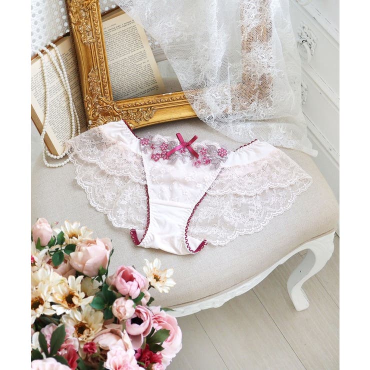 ローズ(062) | ジニー フレアショーツ | Risa Magli