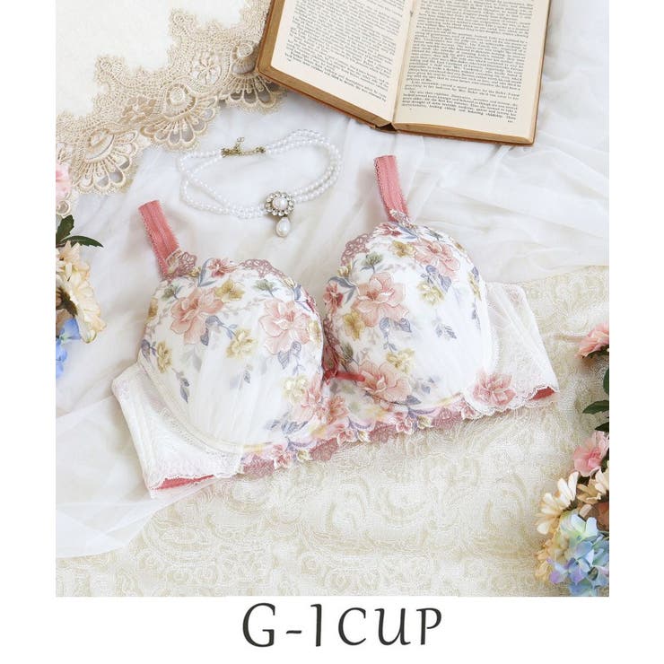 ピンク(071) | ジェシー ブラジャー （G-I） ＜D Make Type＞ | Risa Magli