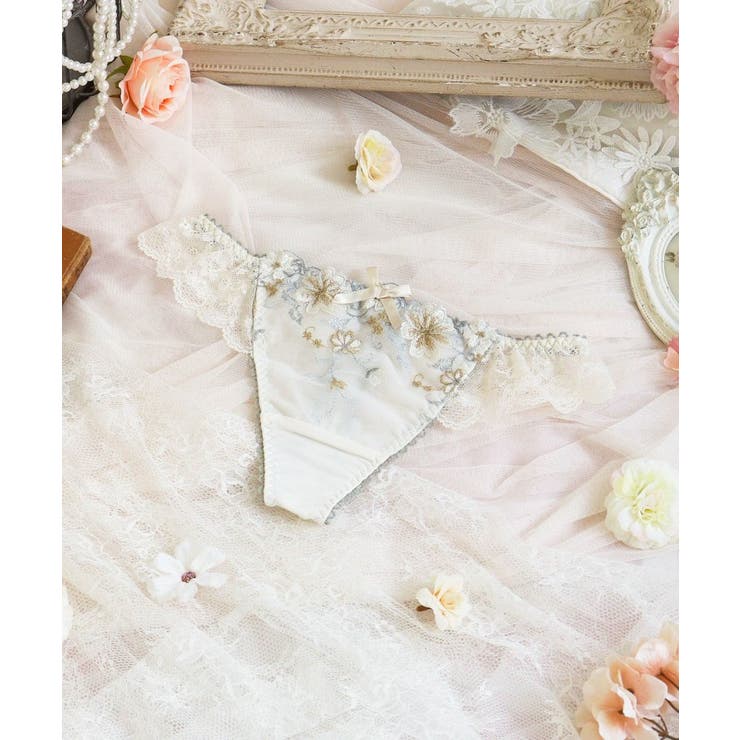 アイボリー(004) | ジア Tバック | Risa Magli