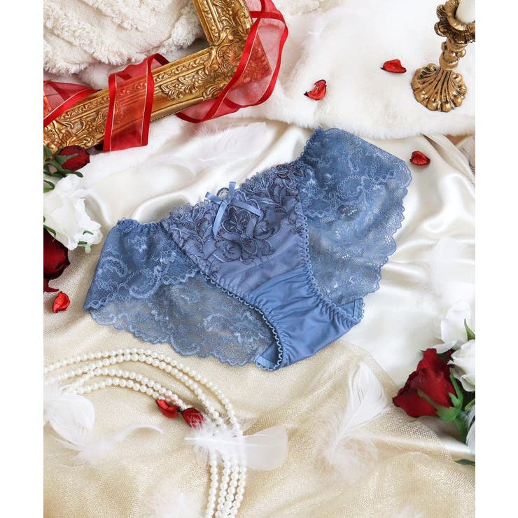 ブルー(092) | 【アリーナ】 レースショーツ | Risa Magli