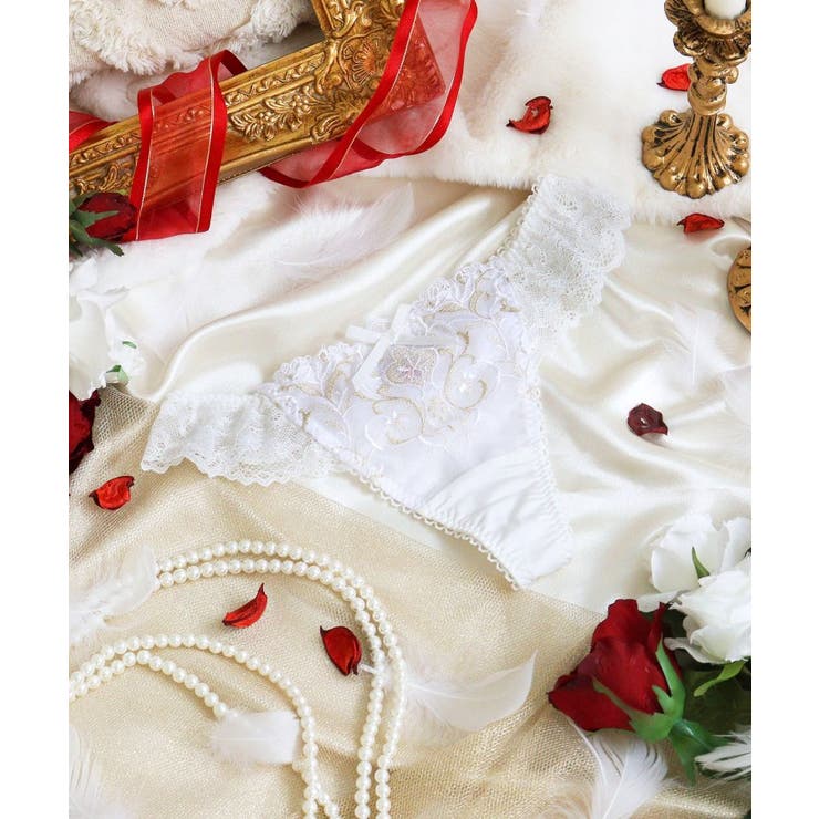 ホワイト(001) | 【アリーナ】 Tバック | Risa Magli