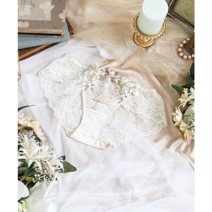 ゴールド(007) | ヴァネッサ レースショーツ | Risa Magli