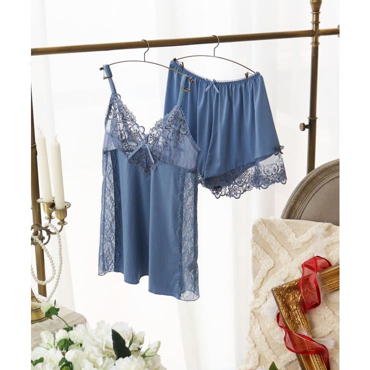 ブルー(092) | 【アリーナ】 キャミタップセット | Risa Magli