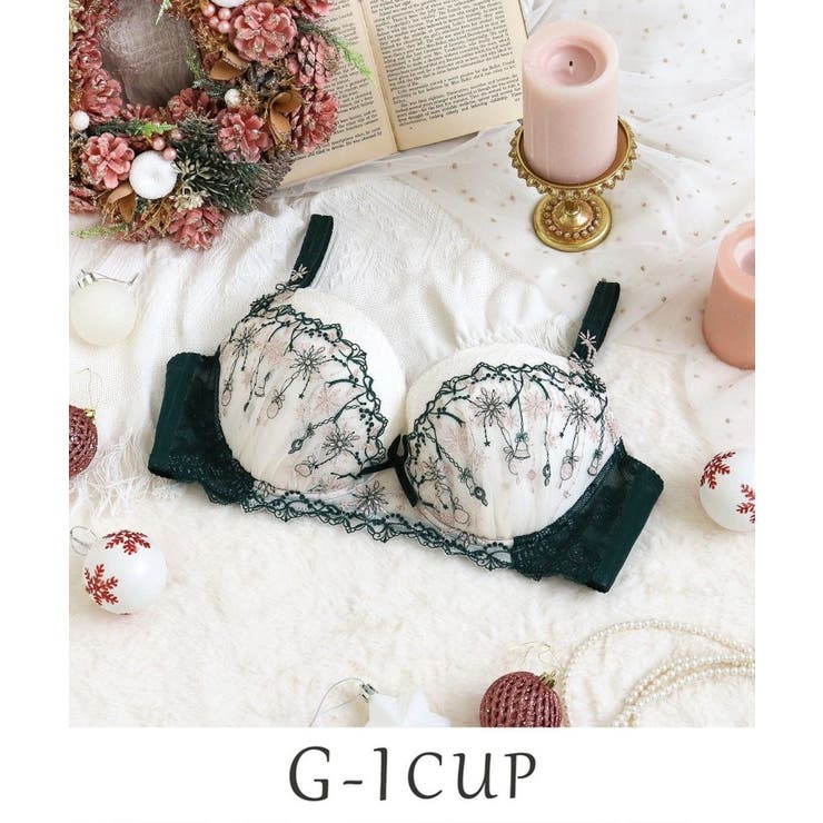 グリーン(022) | ブラジャー ＜Glamor Bra | Risa Magli