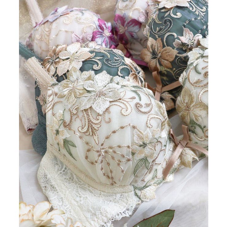 ヴァネッサ ブラジャー (D-F) ＜V Make Type＞ | Risa Magli | 詳細画像9 