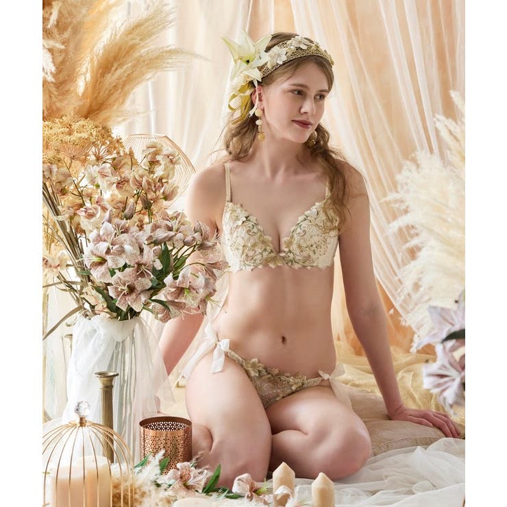 ヴァネッサ ブラジャー (D-F) ＜V Make Type＞ | Risa Magli | 詳細画像16 