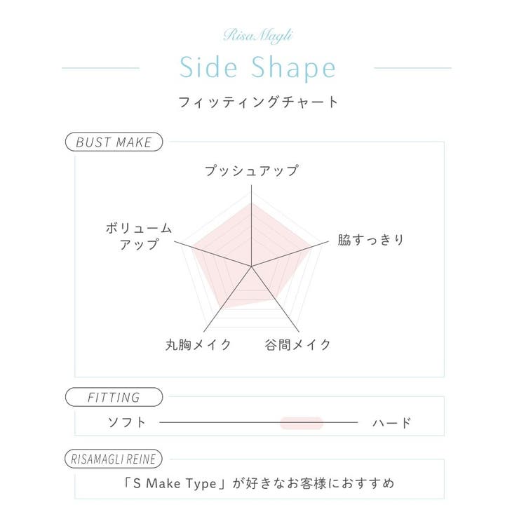 レーナ ブラジャー (D-F) ＜Side Shape（サイドシェイプ）＞ | Risa Magli | 詳細画像19 