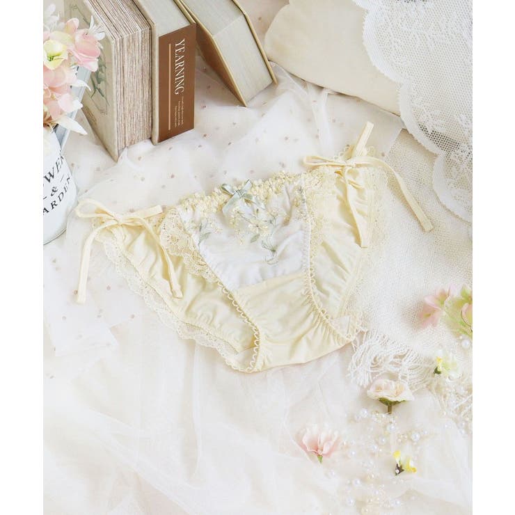 イエロー(032) | レーナ リボンショーツ | Risa Magli