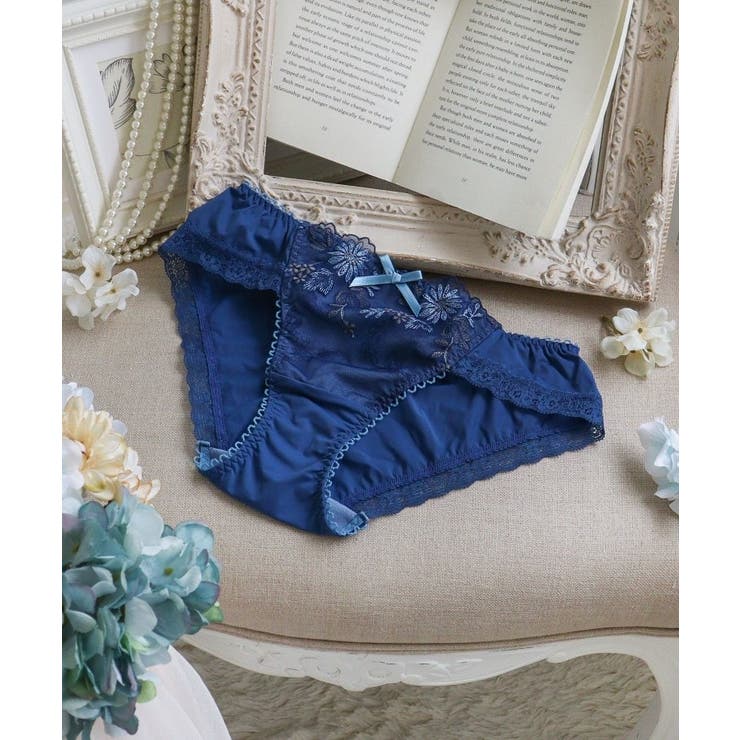 ブルー(092) | リゼット ノーマルショーツ | Risa Magli