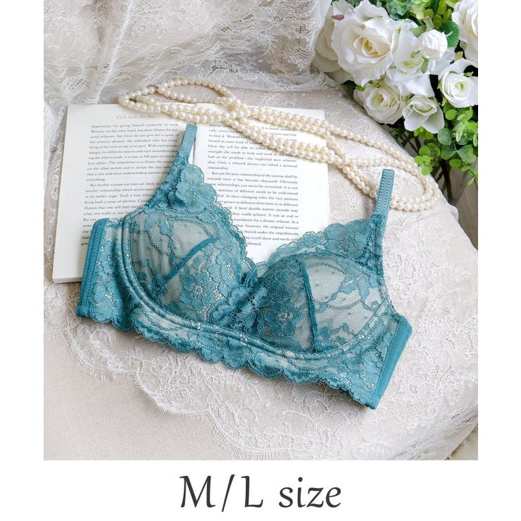 グリーン(022) | ノーラ ナチュラルアレンジブラ（M-L） | Risa Magli