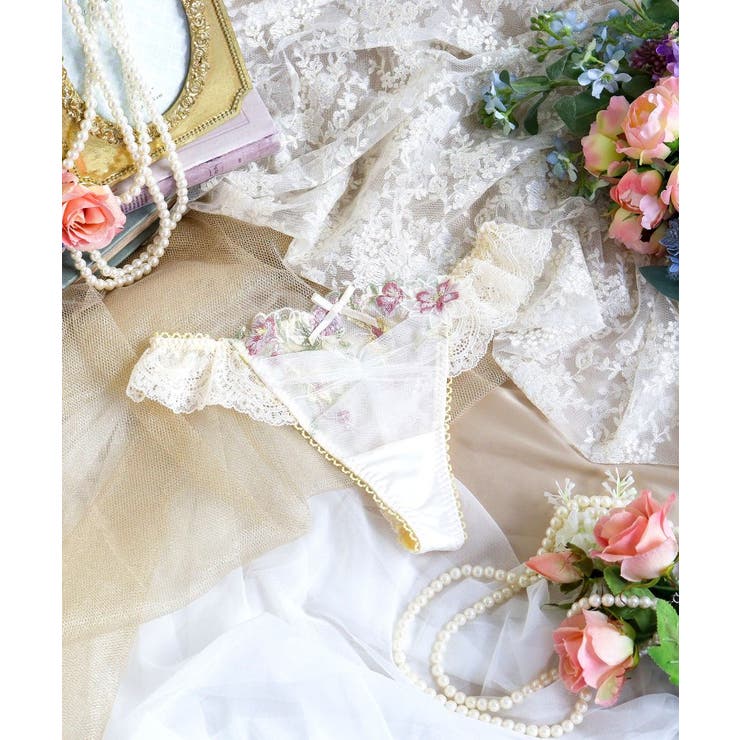 アイボリー(004) | アイリィー Tバックショーツ | Risa Magli