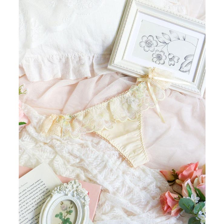 イエロー(032) | マティア Tバックショーツ | Risa Magli