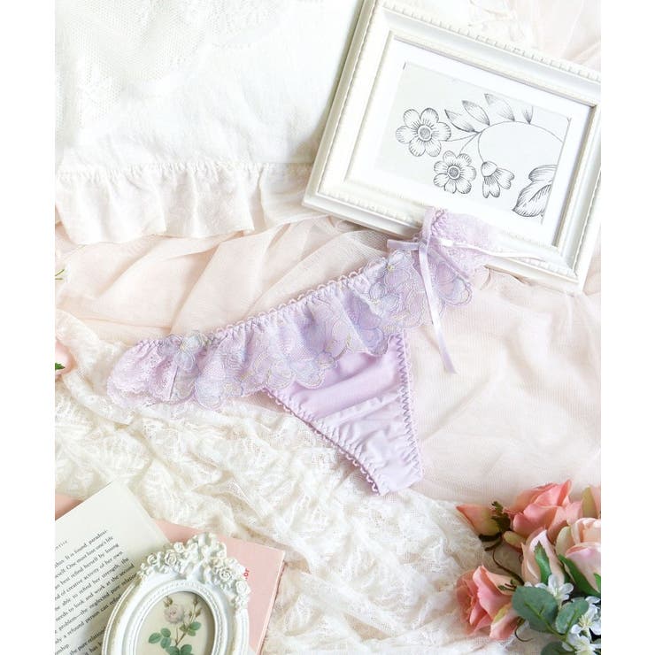 ラベンダー(080) | マティア Tバックショーツ | Risa Magli