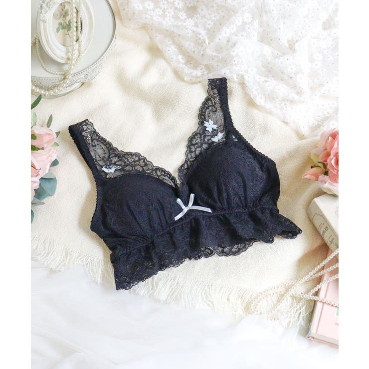 ブラック(019) | エルマ おやすみブラ | Risa Magli