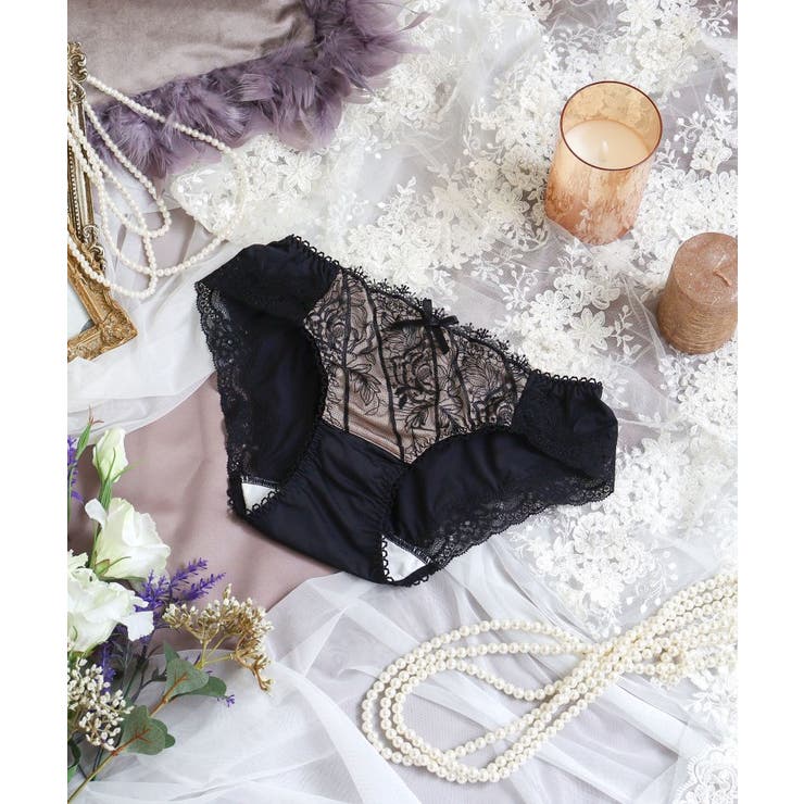 ブラック(019) | ジョセリン サニタリーショーツ | Risa Magli